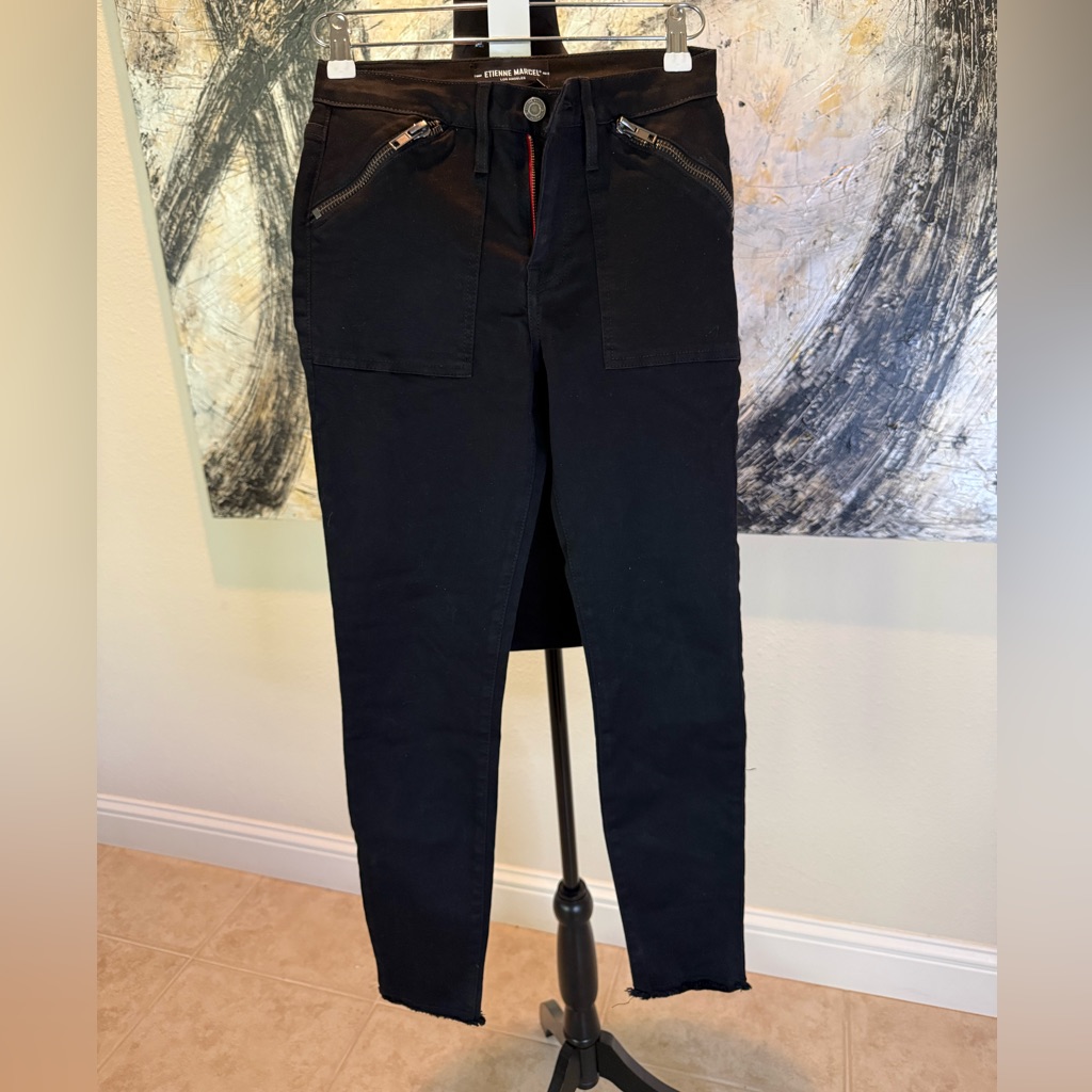 Nwt Etienne Marcel Stylish Black Pants